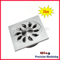 zinc floor drain with polishing